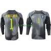 Maillot de Gardien à Manches Longues Brésil Alisson Becker 1 Domicile Coupe du Monde 2022 Pour Homme